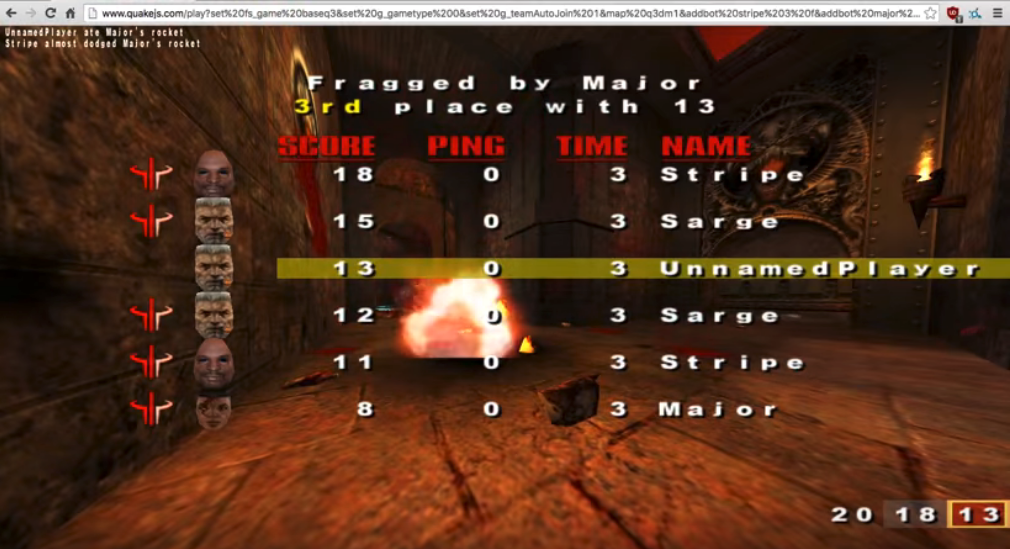 quake 3 browser